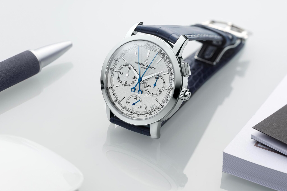 Traditionnelle Split-Seconds Chronograph Ultra-Thin, Collection Excellence Platine